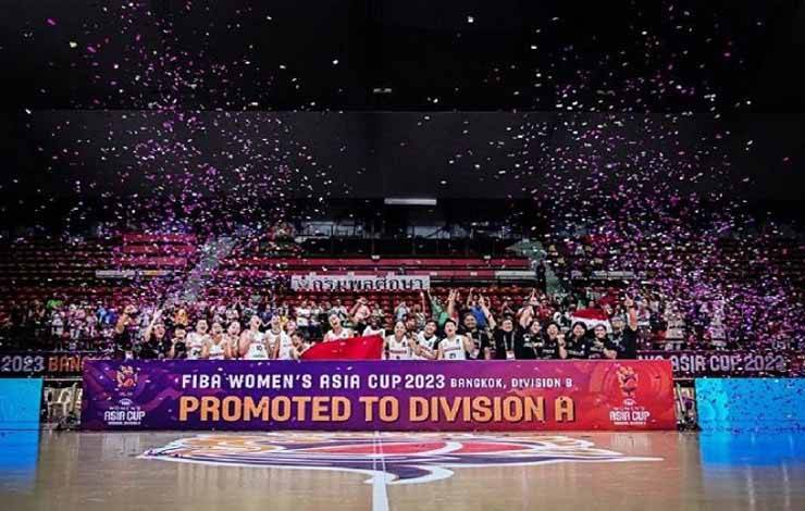 Kalahkan Iran, Basket Putri Indonesia Naik ke Divisi A FIBA Asia Cup