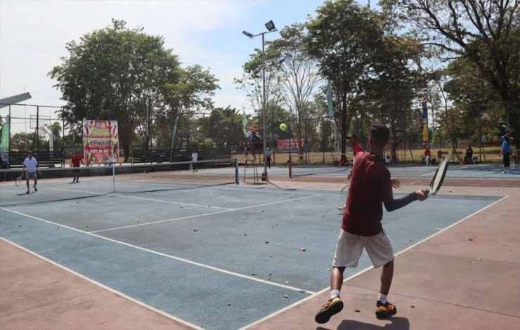 Kodim Kuala Kapuas Gelar Turnamen Tenis Lapangan Meriahkan HUT ke-78 RI