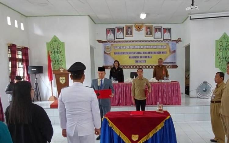 Bupati Gunung Mas: Laksanakan Pembangunan Desa dengan Memperhatikan Konsep 3 Smart