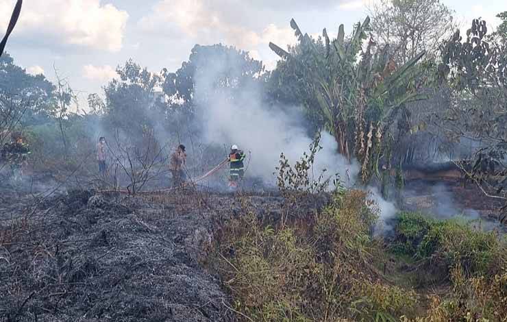 Tim Gabungan Tangani Karhutla di 2 Lokasi di Barito Timur