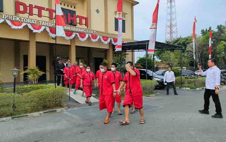 Januari Hingga Agustus Polda Kalteng Amankan 5,6 Kilogram Sabu
