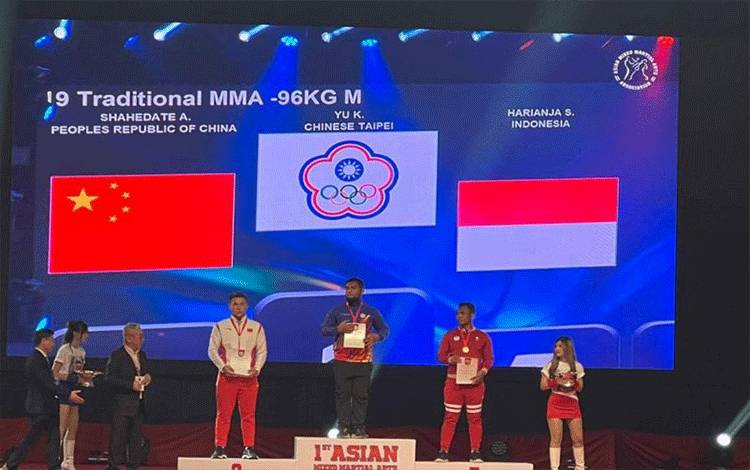Timnas MMA Indonesia Bawa Pulang 4 Medali dari Kejuaraan Asia