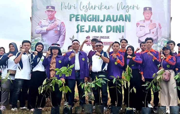 Ketua Komisi III DPRD Apresiasi Polres Barito Utara Tanam Pohon di Eks Bandara Beringin