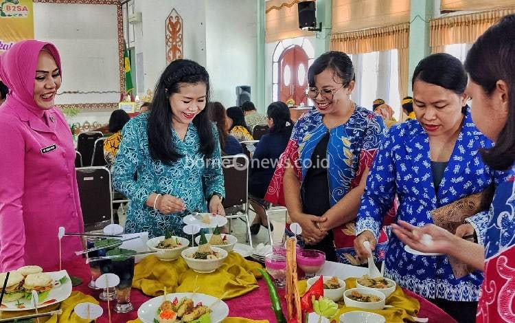 Pemkab Gunung Mas Gelar Lomba Kreasi Pangan Lokal B2SA