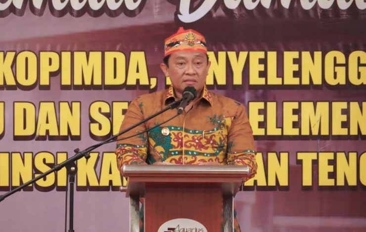 Wagub Kalteng Dukung Penguatan Komitmen Pemilu Damai
