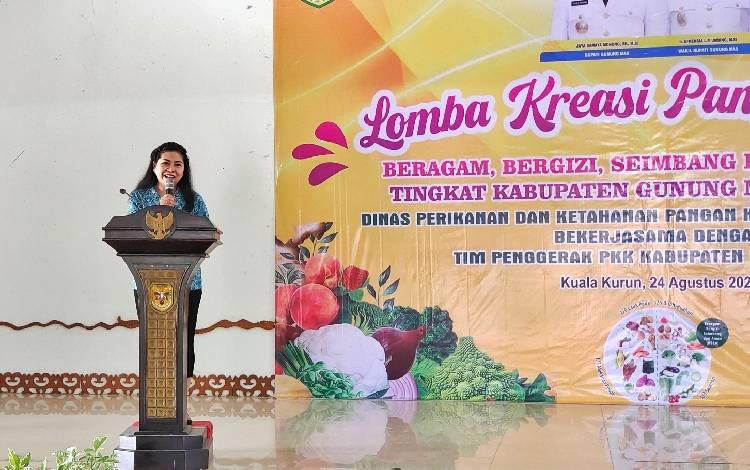 Lomba Kreasi Pangan Lokal Tingkat Gunung Mas Diharapkan Tingkatkan Inovasi Keluarga dalam Mengolah Makanan Sehat