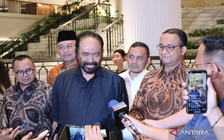 Surya Paloh Tidak Percaya Hasil Survei soal Anies Baswedan