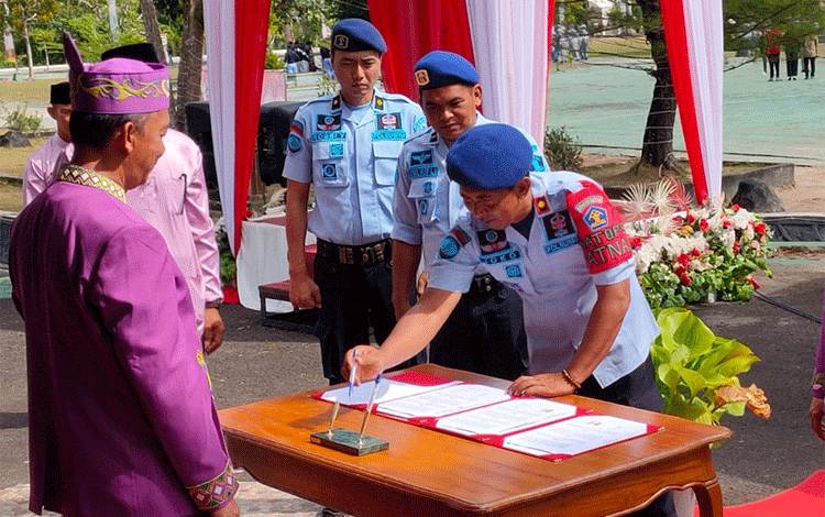 Lapas Sukamara dan Dinkes Jalin Kerjasama Bidang Pelayanan Kesehatan