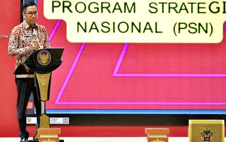 Bappedalitbang Kalteng Ingatkan Program Isu Strategis Nasional