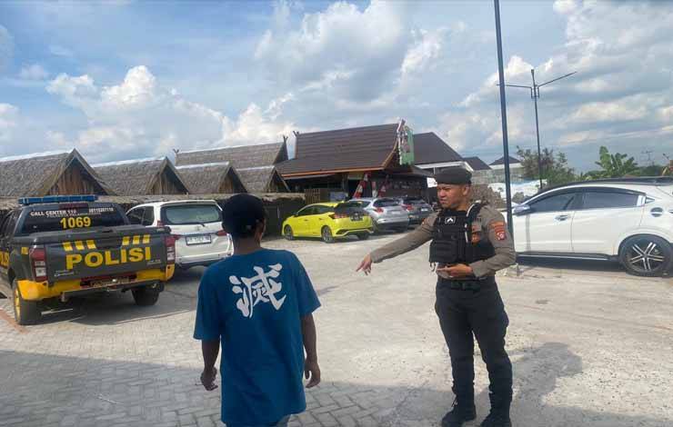 Satsamapta Polresta Palangka Raya Ingatkan Jukir Waspada Tindak Kriminal