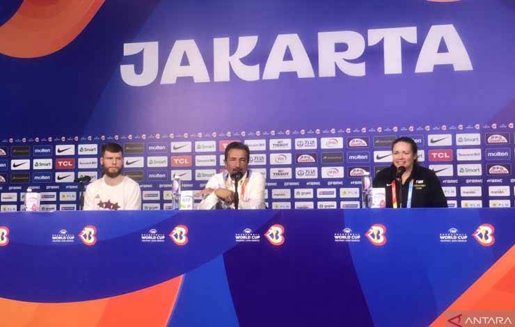 Kerja Keras jadi Kunci Latvia Tundukan Tim Unggulan Prancis