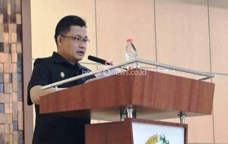 Wabup Lamandau Sampaikan Jawaban Pemandangan Umum Fraksi