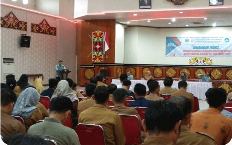 250 Teknisi Sekolah Ikuti Bimtek ANBK 2023