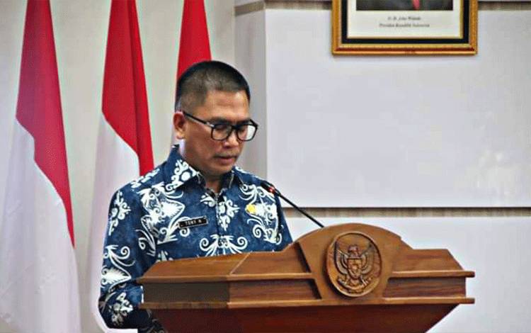 Sekretaris Daerah Pulang Pisau Tony Harisinta (M PRADILA KANDI)