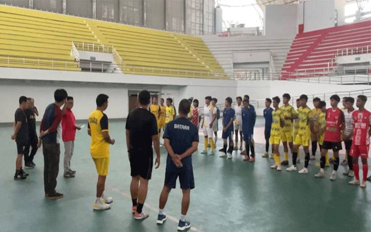 Jelang PON XXI Aceh-Medan 2024, Tim Futsal Kalteng Laksanakan Seleksi