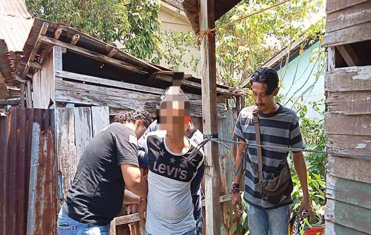 Satreskrim Polres Kapuas Amankan Pria Ini Karena Kasus KDRT