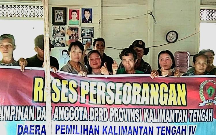 Masyarakat Sejumlah Desa di Murung Raya Sampaikan Aspirasi ke Anggota DPRD Kalteng Ini
