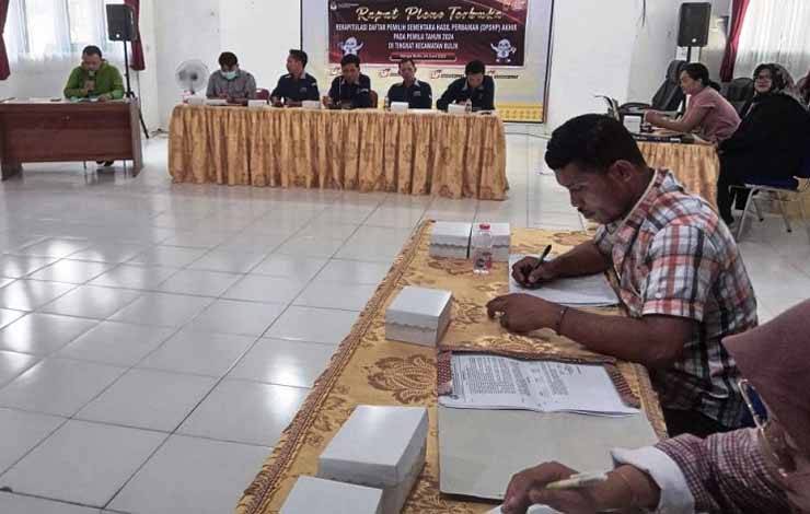 KPU Lamandau: PPS dan PPK Ujung Tombak Penyusunan DPTb