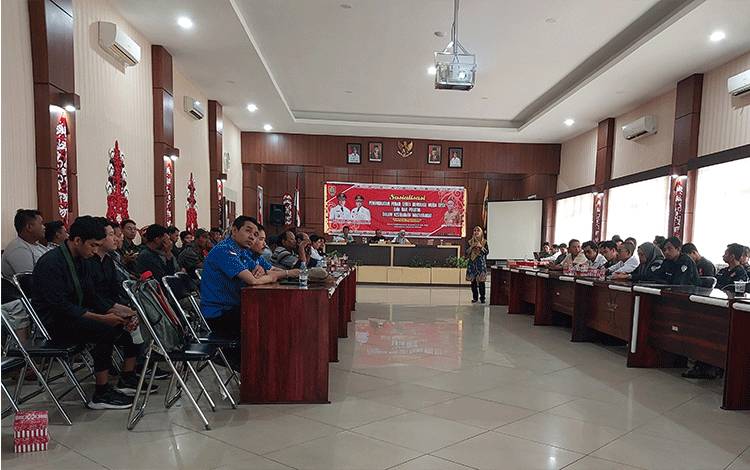 Pemuda di Kapuas Ikuti Sosialisasi Peningkatan Peran Generasi Muda Desa dan Hak Politik