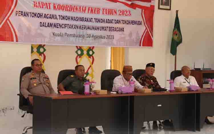 FKUB Gelar Rakor dan Dialog Kerukunan Umat Beragama