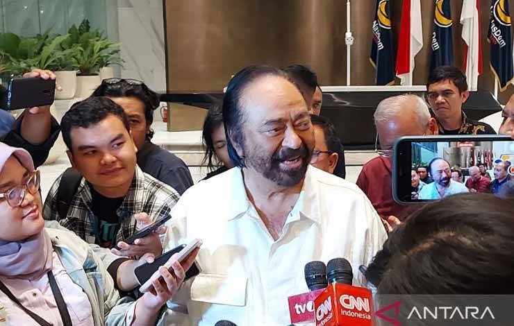 Surya Paloh Tidak Gembira jika Demokrat Keluar dari koalisi