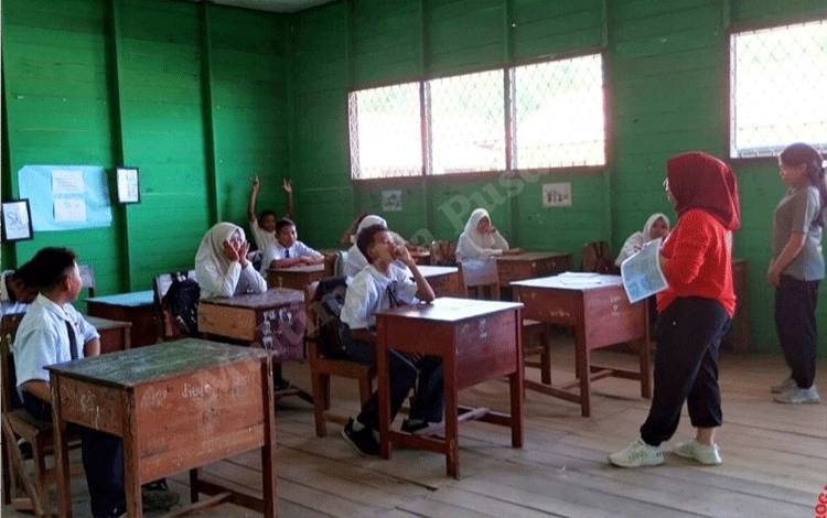 Puskemas Pahandut Sosialisasikan PHBS ke Sekolah
