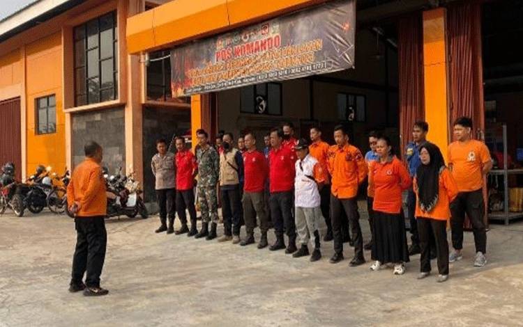 Tim Satgas Karhutla Kabupaten Kapuas. (FOTO: IST)