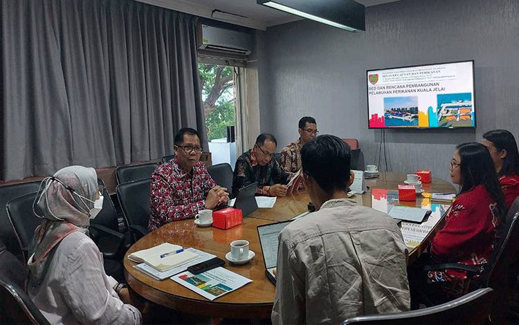 Dislutkan Kalteng Audiensi Bersama Bappenas RI Sinkronkan Program