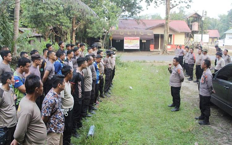 Polres Barito Timur Bentuk Posko Terpadu Penanganan Karhutla