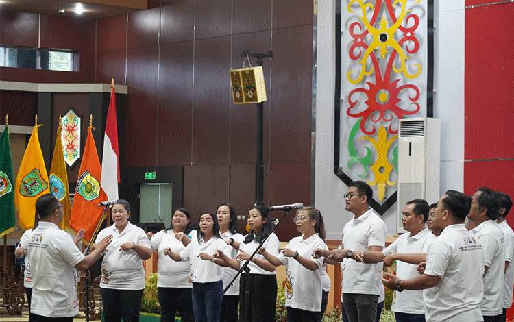Pemprov Kalteng Kirimkan Kontingen Terbaik Ajang Pesparawi Korpri