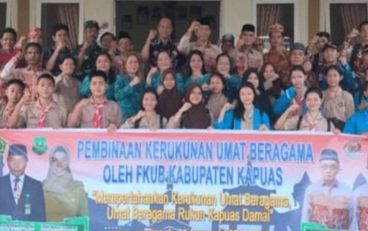 Sambangi Kecamatan Timpah, FKUB Kapuas Lakukan Pembinaan ini