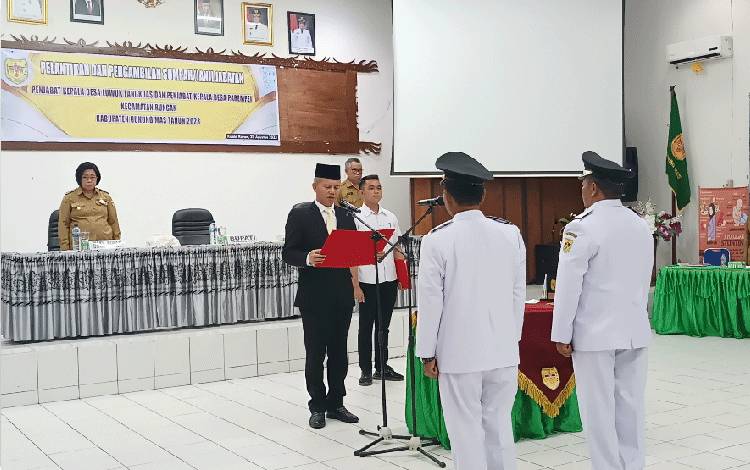 Bupati Gunung Mas: Jalankan Pemerintahan Desa dengan Cermat, Teliti dan Transparan