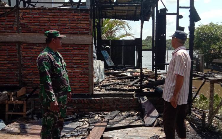 Satu Unit Rumah di Desa Tinduk Terbakar