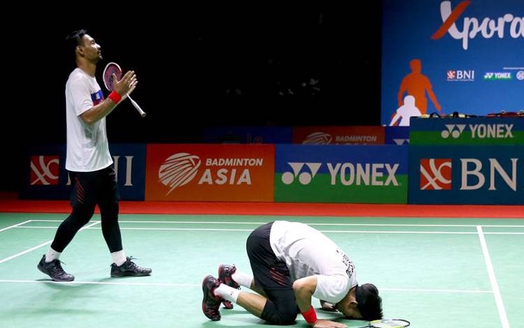 Berry/Rian Rebut Gelar Ganda Putra Xpora Indonesia International