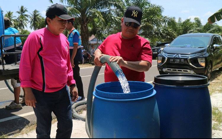Pemkab Kotim Kerahkan 5 Tangki untuk Suplai Air Bersih di Daerah Selatan?