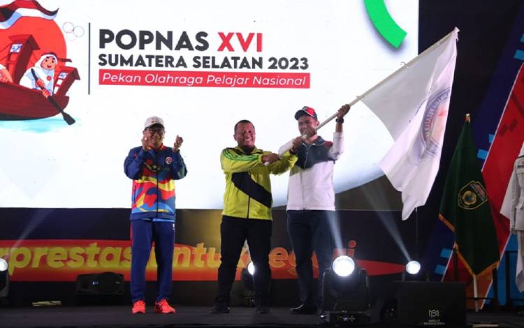 Penutupan Popnas XVI Tahun 2023 di Palembang. (FOTO: ASEP)