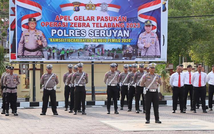 Polres Seruyan Gelar Operasi Zebra Telabang 2023, Ini 7 Prioritas Pelanggaran  ?