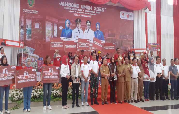 Jambore UMKM Kalteng 2023 Diikuti Pelaku Usaha dari Seluruh Kabupaten