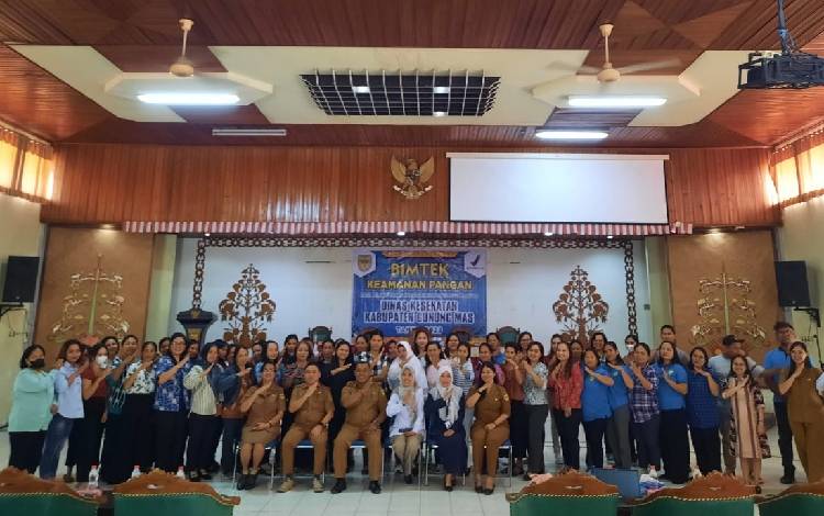 Dinas Kesehatan Gunung Mas Gelar Bimtek Penyuluhan Keamanan Pangan