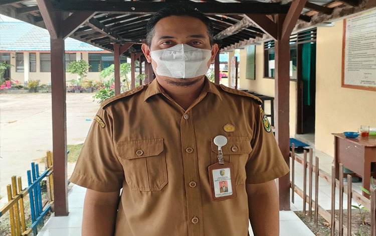 Kondisi Udara Kurang Baik , SMPN 6 Palangka Raya Wajibkan Siswa Gunakan Masker