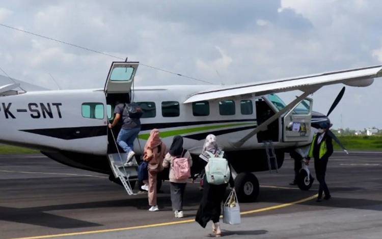 Keterisian Penumpang Rute Kuala Pembuang - Palangka Raya Capai 55 Persen