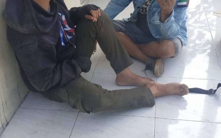 Seorang Pria Diduga Melakukan Percobaan Pencurian di Sampit?Kepergok Warga