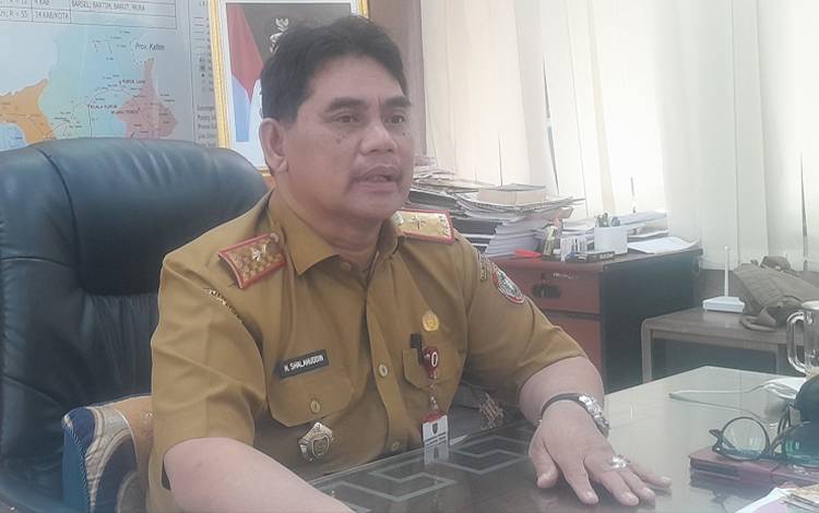 Kepala Dinas PUPR Provinsi Kalteng, H. Shalahuddin (FOTO: MARINI)