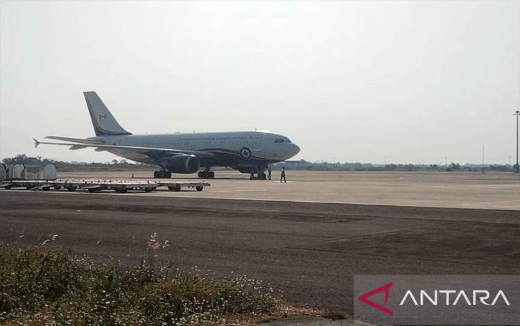 Manajemen BIJB: Pesawat PM Kanada Menginap di Bandara Kertajati