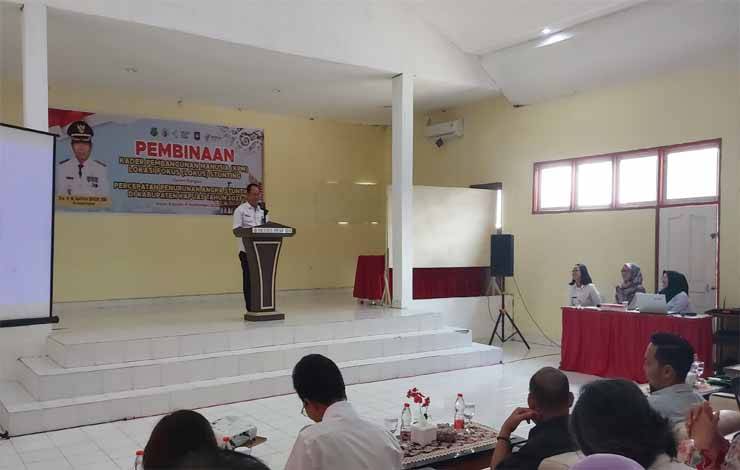 Dinas PMD Kapuas Gelar Pembinaan KPM Lokus Stunting