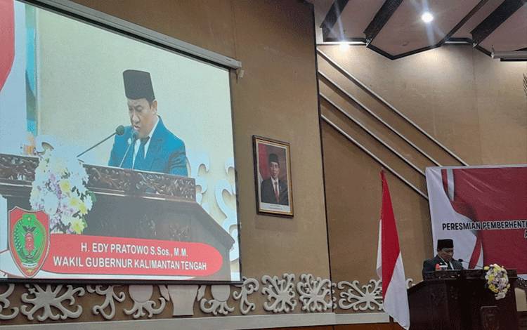 Wagub Kalteng Berharap Asap Reda Usai Palangka Raya Dilanda Hujan