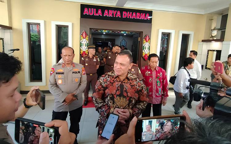 Ketua KPK RI Berkunjung ke Polda Kalteng Perkuat Supervisi Penanganan Korupsi