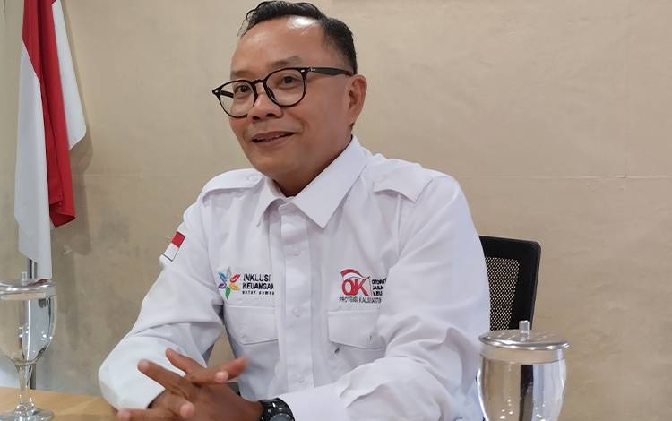 Kepala OJK Provinsi Kalimantan Tengah, Otto Fitriandy. (FOTO: TESTI PRISCILLA)