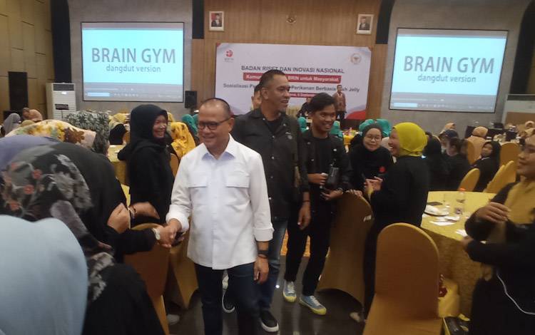 Mukhtarudin Bersama BRIN Kembali Adakan Pelatihan Pengolahan Makanan Berbasis Fish Jelly
