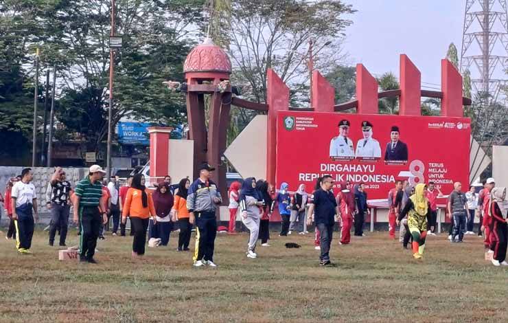 Peringati Hari Olahraga Nasional ke XL, Dispora Kotim Buka Fasilitas Olahraga Gratis untuk ASN